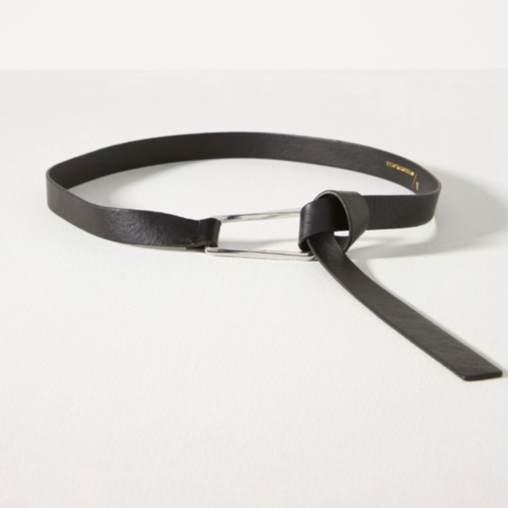 Anthropologie soft leather wrap belt Large - Picture 2 of 3
